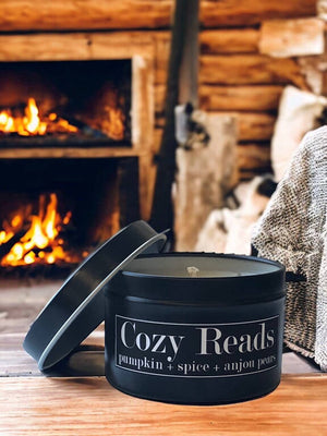 Cozy Reads Pumpkin Spice 4oz Soy Candle