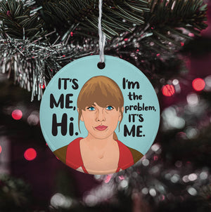 Taylor Swift "Hi, It's Me" Ornament