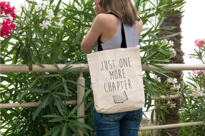 Just One More Chapter Tote Bag