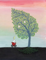 Bunny & Tree by Zsako, Balint
