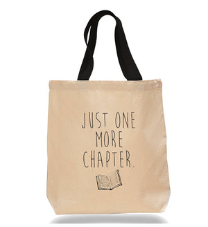 Just One More Chapter Tote Bag