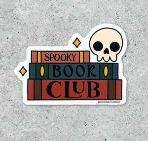 Spooky Book Club Sticker