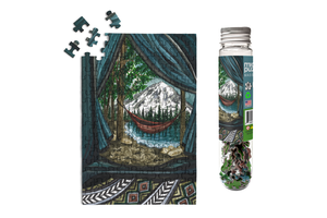 Mt. Rainier National Park Outdoor - 4"x6" Mini Jigsaw Puzzle