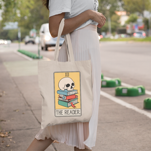 The Reader Alternative Tarot Card Tote Bag